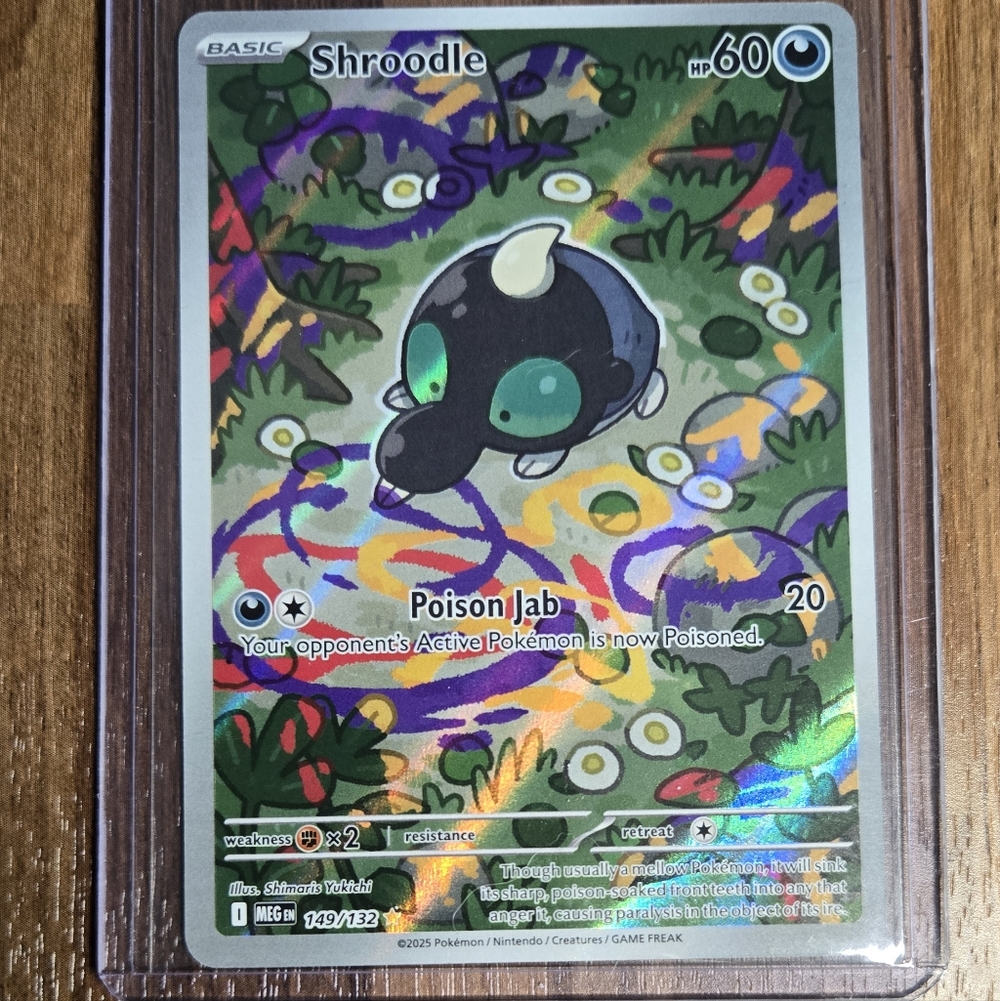 Pokémon Card Full Art - Shroodle